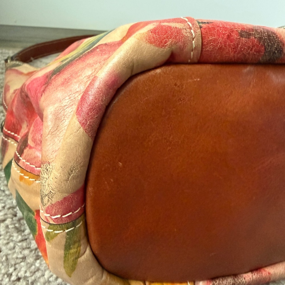 Patricia Nash spring floral hobo shoulder bag - Picture 15 of 15
